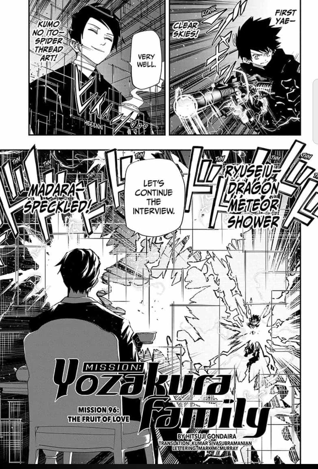 Mission: Yozakura Family Chapter 96 1